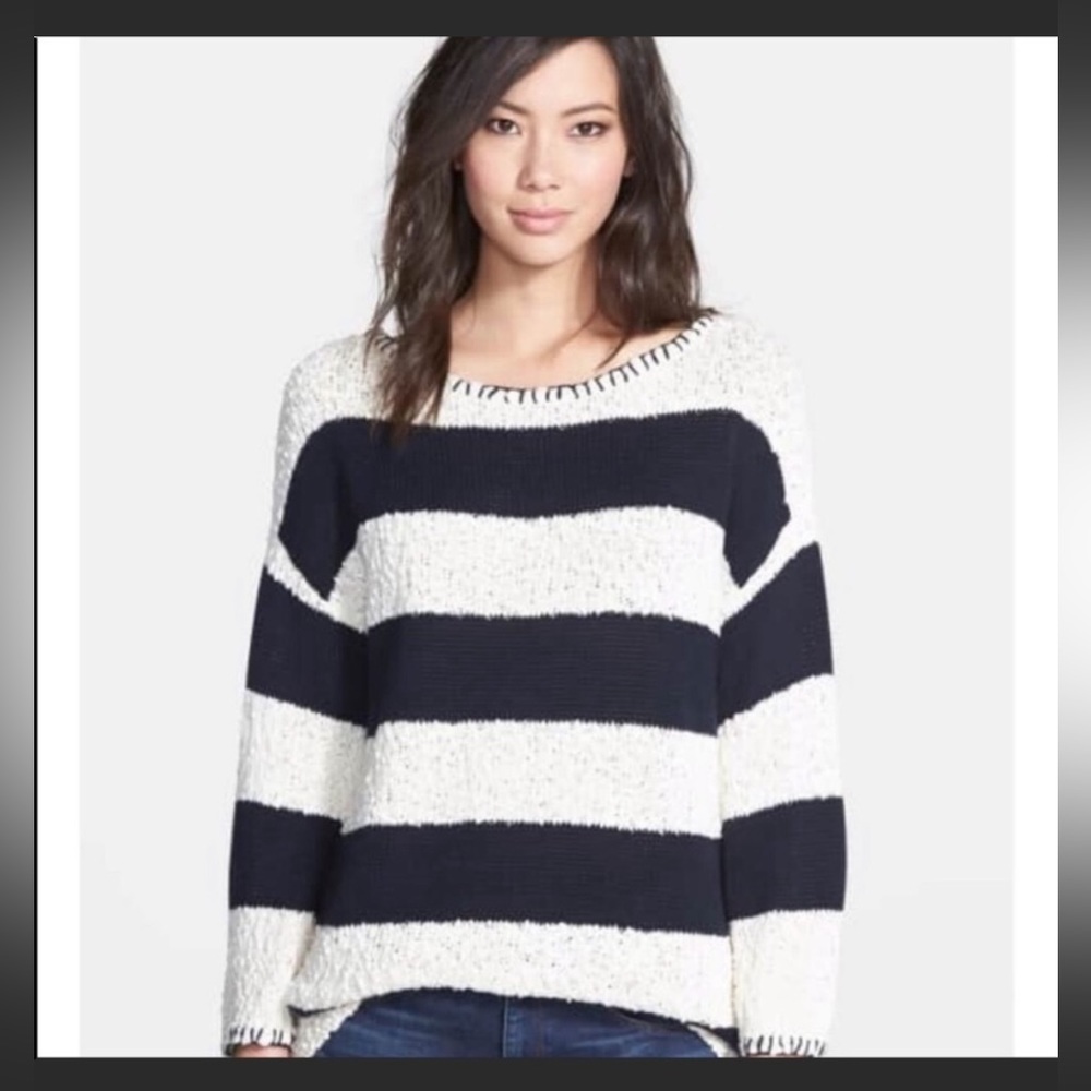 Hinge Easy Stripe Sweater